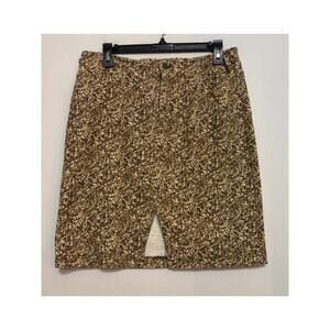 Vintage Ralph Lauren Skirt Womens 6 Corduroy Floral Western Y2K Cottagecore